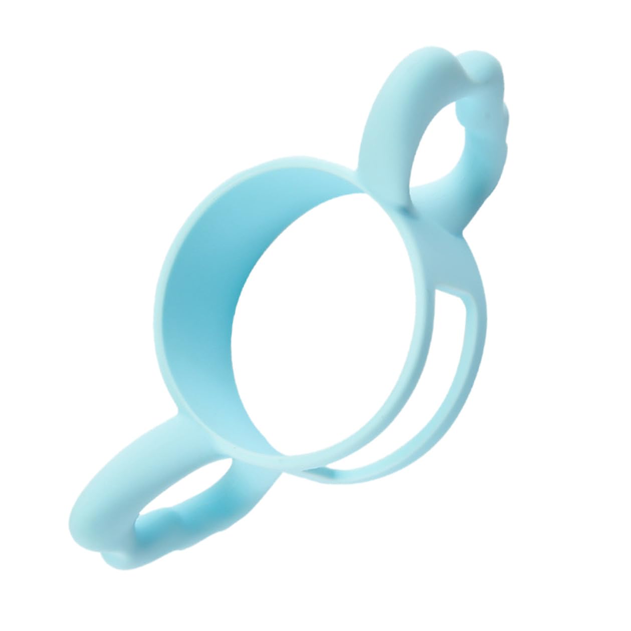 Ergonomic Silicone Feeding Bottle Handle for Milk Bottles Non-Slip Comfortable Grip Feeder Accessory Easy to Install and Clean Encourages Independent Drinking Fit