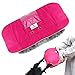 Manchon pour Poussette Gants en Polaire pour Poussette/Landau pour Bébé Mitaines Chaudes avec Poche pour Téléphone Portable Gants Anti-Gel Coupe-Vent pour Landau (Rose)