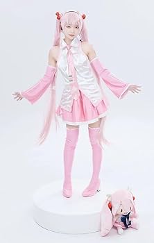 Amazon.co.jp: 桜ミク ボーカロイド VOCALOID 桜ミク初音ミク コスプレ