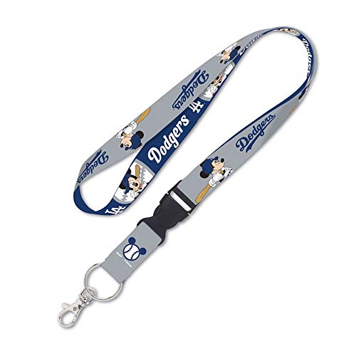Los Angeles Dodgers Disney MICKEY MOUSE Lanyard w/detachable buckle 1