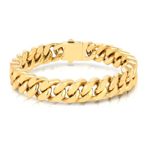 Image of Peora Stainless Steel Metal Bracelet Stylish Openable Fancy Design Jewellery Gift for Men