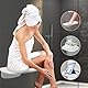 Heuffe Duschsitz Wandmontage Duschklappsitz Klappsitz Dusche bis 180kg Badestuhl Duschhocker-Badhocker Klappbar Hocker Duschstuhl für Senioren（Weiß
