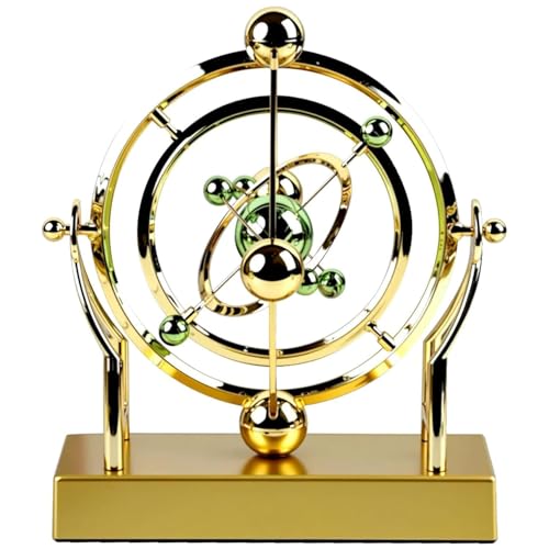 Péndulo de movimiento perpetuo de órbita celestial, máquina de movimiento perpetuo, decoración de escritorio, juguetes geniales