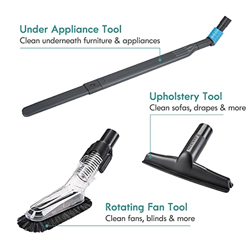 Image of Kenmore K4020 Intuition Upright Vacuum Cleaner Attachments Rotating Fan Tool, Upholstery Tool & Under Appliance Tool for BU4022, BU4020, BU4018，BU4050