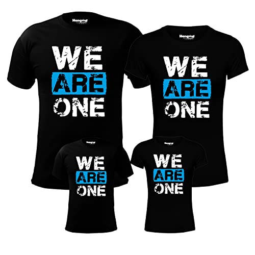 Image of Hangout Hub Family Tshirts | Twinning Combo Dress |We are One Set of 4