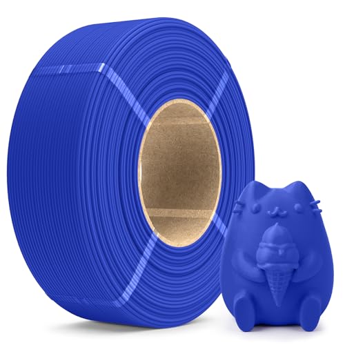 Image of SUNLU Matte PLA Filament Refill 1.75mm 1KG, Klein Blue | 3D Printer Filament PLA Refill, No-Spool, For Reusable Spools, Compatible with Bambu Labs Filament