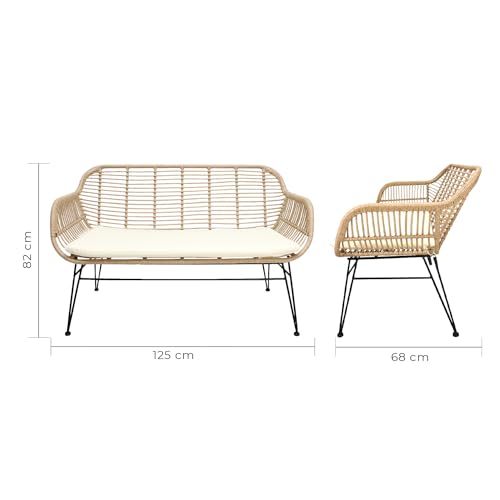 Recopilación y reviews de Muebles de rattan para exterior los más recomendados. 9 Imagen adicional