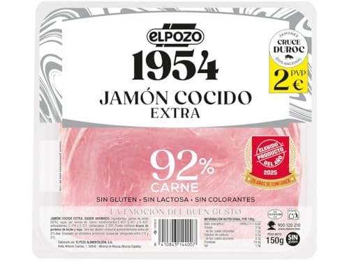 Elpozo Jamon Cocido Extra, 150g
