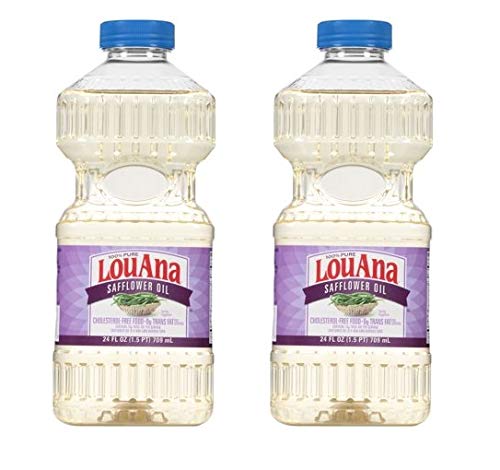 LouAna Pure Safflower Oil, 24 oz (Pack of 2)