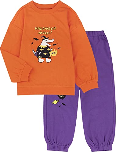 mollimelli-friends-2T15Y-Toddlers-Boys-Girls-Kids-Teen-Clothes-Cotton100-Halloween-Clothingsets