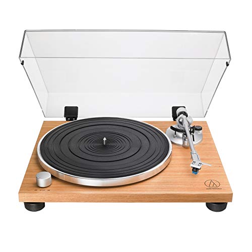 Image of Audio-Technica AT-LPW30TK Fully Manual Belt-Drive Turntable, 2 Speed, Adjustable Dynamic Anti-Skate Control