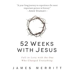 52 Weeks with Jesus Audiolibro Por James Merritt arte de portada