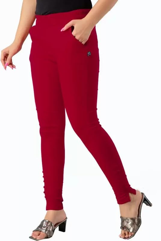 Image of Women's Stylish & Comfortable Jeggings | Stretchable High-Waist Pants BZFW Potali