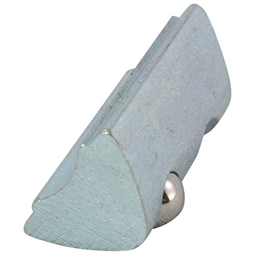 Bloc à rainure M4 type I en acier galvanisé avec bille et barre pour profilé rainure 6 x100 - 4