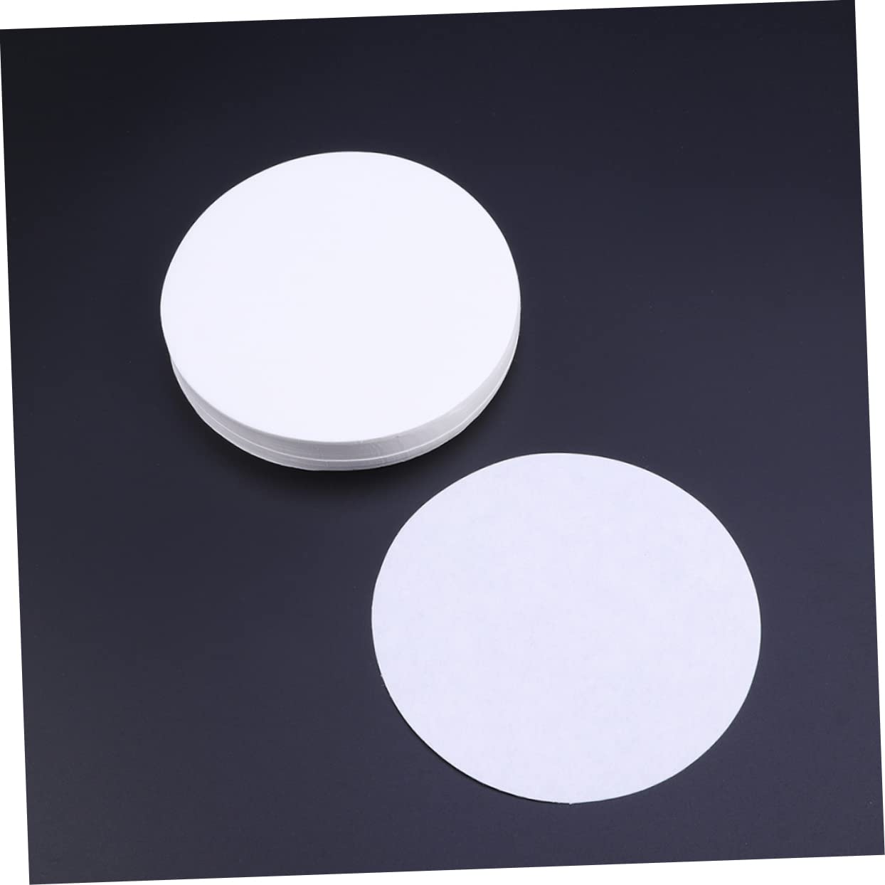 HOLIDYOYO 200pcs 9cm Diameter Filter Paper Qualitative Medium Flow Rate Perfect for Laboratory Experiment Use