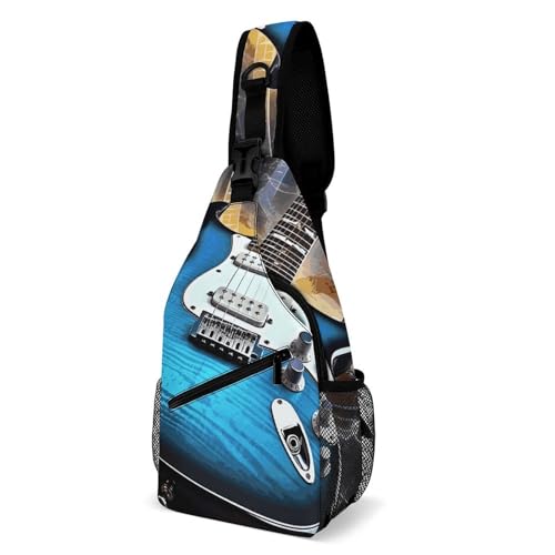 Bolso bandolera de guitarra eléctrica Magic, 38x20cm miniatura 1