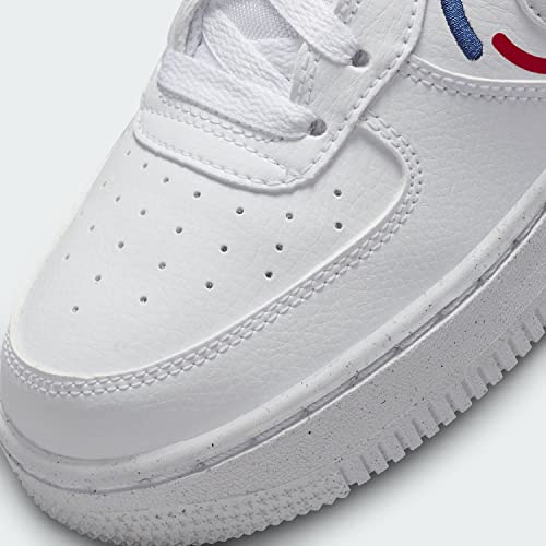 Nike Air Force 1 Impact GS NN Trainers FD0532 Sneakers Shoes (UK 5 US 5.5Y EU 38, White White Game Royal 100)4