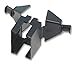 Itt Cannon Strain Relief Hood, 4Pos, Rectnglr Plug - 192990-0480