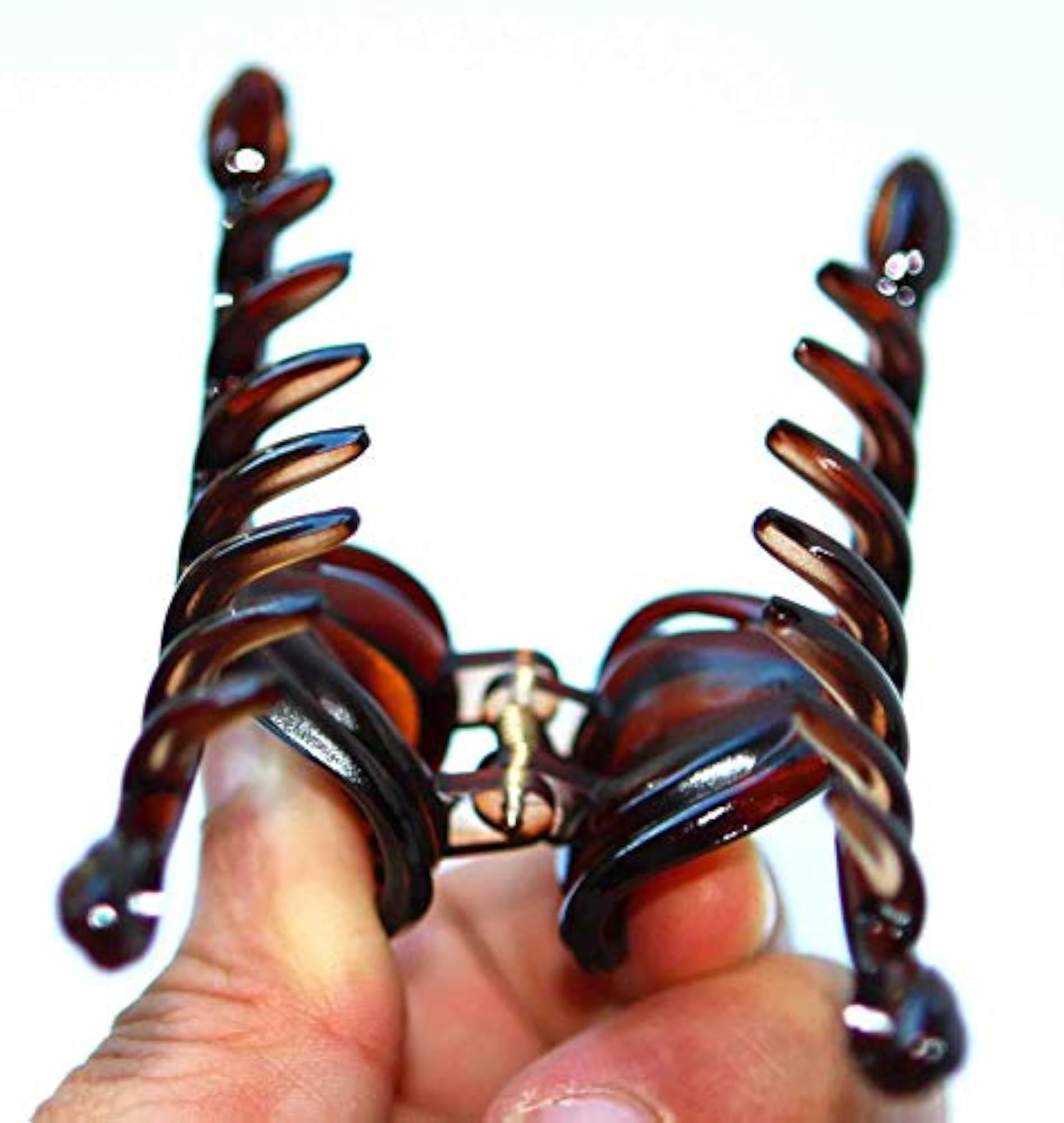 Durable Glossy Celluloid Acetate Large Hair Claw Clips