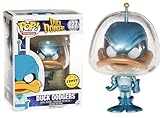 Duck Dodgers (Chase Edition): Duck Dodgers x Funko POP! Animation Vinyl Figure & 1 POP! Compatible PET Plastic Graphical Protector Bundle [#127 / 09884 - B]