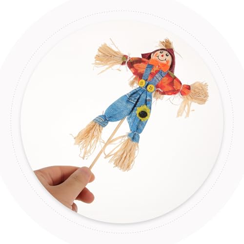 Espantapájaros de Halloween para jardín: decora tu exterior con este pack creativo de 8 piezas 5