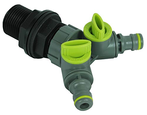 GASMIS Tankdurchführung mit Absperrhahn 2 Stück