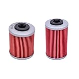 1st and Short 2nd Oil Filter for KT/M 250EXC 400 MXC Racing 450 SXS 520 XCW 560 SMR for Polaris
