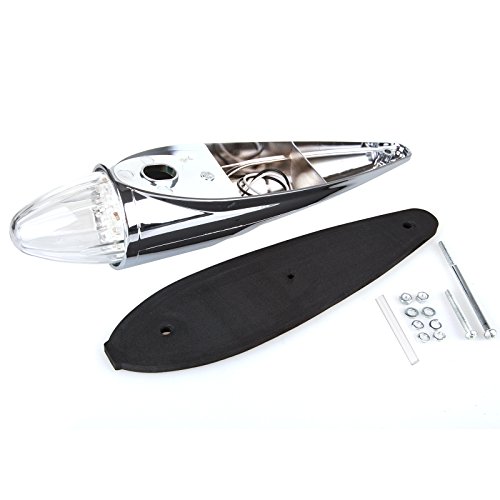 Cciyu 1X 17Led Amber Top Roof Running Bulbs Clear Lens Torpedo Marker Lamp Amber Led Replacement Fit For Heavy Duty Trucks For Kenworth For Peterbilt For Freightliner Mack Upper Roof Cab Light #TOP6