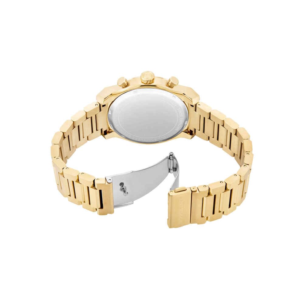 Michael Kors Orologio Panorama da uomo, movimento al quarzo multifunzione da 44 mm con cinturino in acciaio inossidabile