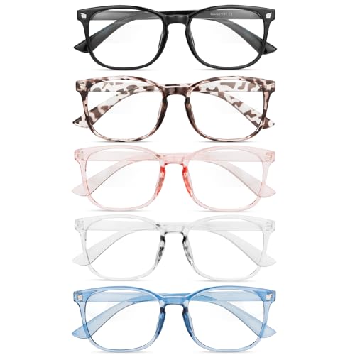 Image of Gaoye Eyewear Frames for Men - Blue Light Blocking Square Glasses, Anti UV Ray Computer Gaming, Blue Blockers for Women