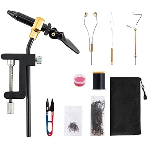 Goture Fliegenbinde-Schraubstock-Set - Fliegenbinde Cover