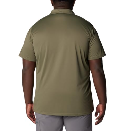 Image of Columbia Men's Solid Regular Fit Hike Polo