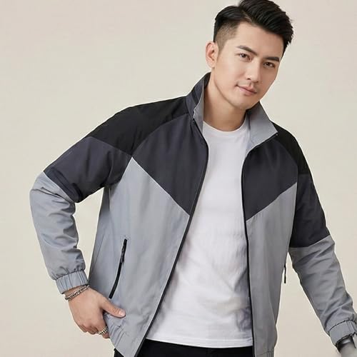 Image of MIA FASHION Men's Ultra-Light Sun Protection Jacket | UPF 50+ Anti-Tan Summer Jacket | Biker Windcheater with Secure Zipper Pockets | Quick Dry & Cooling for Riding & Regular Fit