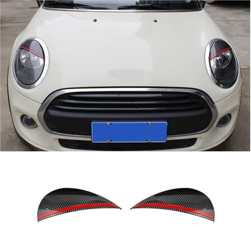 Modification sourcil phare voiture déco coque autocollants Cooper