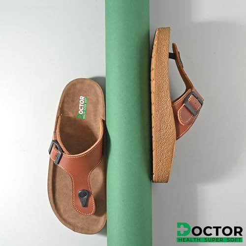 Image of DOCTOR HEALTH SUPER SOFT Slipper for Men || Lightweight || Comfort and Style || Skid Resistant || Comfort for Every Step|| Flip-Flop & Sliders for Men