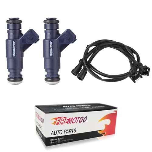 Fuel Injector with Harness Pack of 2 4 Hole for Polaris Sportsman 800 05-14 by FIREMOTOO - Used condition - US$15.38