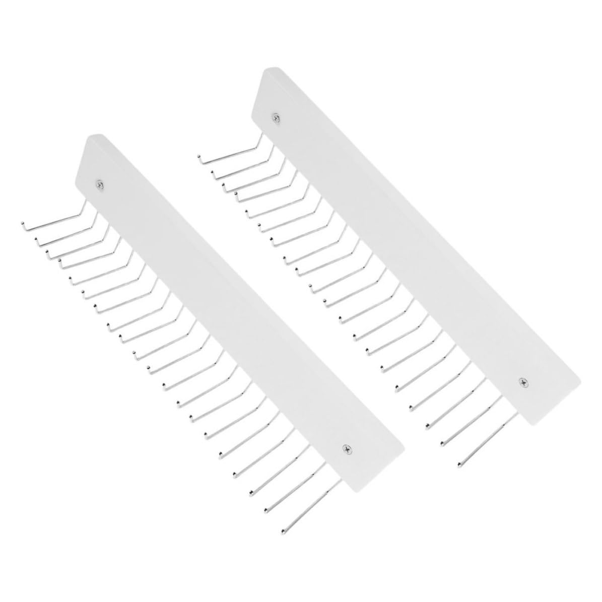 Support mural rotatif en bois et fer avec crochets | Organisateur 2pcs