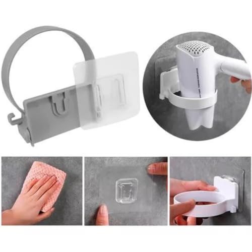 Suporte para Secador de Cabelo Chapinha e Armazenamento de Demais Itens Organizador de Ambiente Fixa