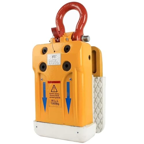 Herramientas eléctricas Abrazadera de elevación de losa de piedra Herramienta de manejo de placa grande Granito Mármol Elevador de losa Elevador dentro de 1000 kg (Color : White Rubber 15-50MM, Size