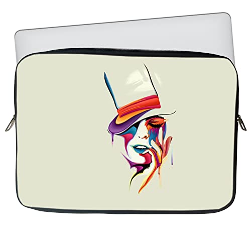 Image of Theskinmantra Sweet Girl Chain top Laptop Sleeve for Screen Size 13 /13.3 inches Any Brand Laptop /MacBook 13 inch.