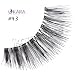 Kara Beauty Human Hair Eyelashes - 43 (Pack of 12)