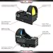 C-MORE Systems RTS2 6 MOA Red Dot Sight with Rail Mount, Black,RTS2RB-6