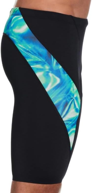Nike Hydrastrong Men's Solar Rise Jammer-Blue/Green (Size 24)