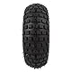 16x8 7 ATV UTV -Reifen mit Randreifen und Radersatz 6PR -Punktionsnachweis für ATV UTV Go Kart Cart mit 3 Loch -Hub und Speziell Gestaltetem Profilmuster