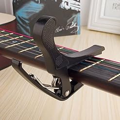 Capodastre Guitare,Capodastre,Capodastre Universel avec 4 Protecteurs de Bout du Doigt Guitare,Professionnel pour… - Les Beatles, Paul McCartney, John Lennon, RIngo Starr, George Harrison Capodastre Guitare,Capodastre,Capodastre Universel avec 4 Protecteurs de Bout du Doigt Guitare,Professionnel pour… – Image 3