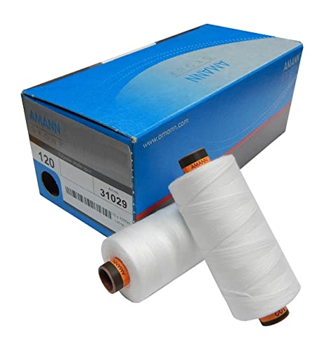 AMANN 120 Sewing Thread 10 Rolls of 1,000 m in Colour All-Purpose ...