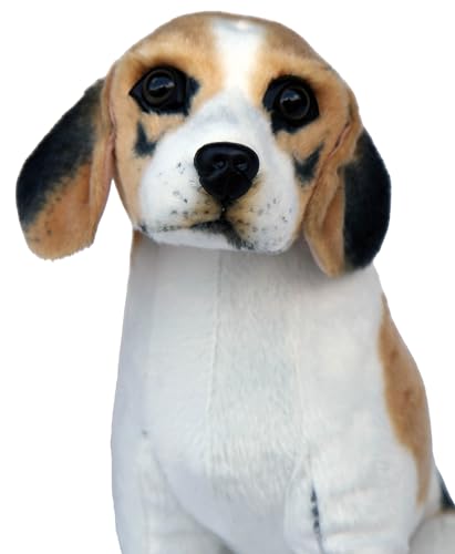 Plüschtier Hund Beagle - sitzend - 56 cm