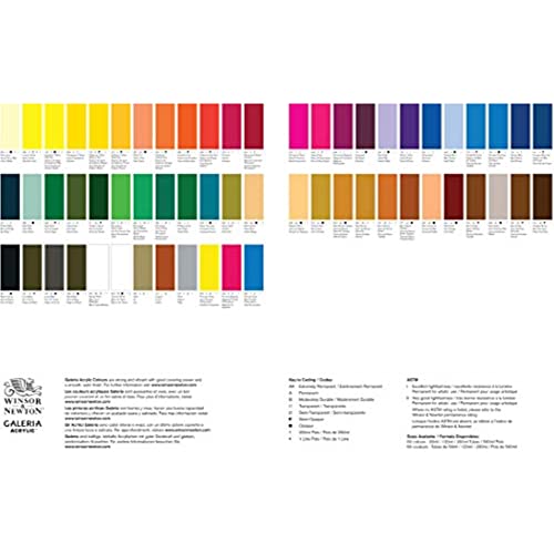 Image of Winsor & Newton Galeria Acrylic Color Tube, 200ml, Permanent Magenta