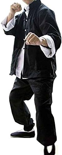 ZooBoo Conjunto de 3 uniformes masculinos clássicos de artes marc...