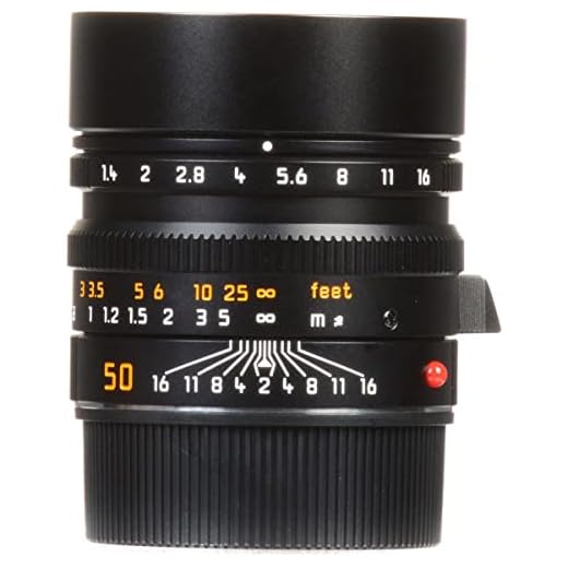 Leica 50mm f/1.4 Summilux-M Lens